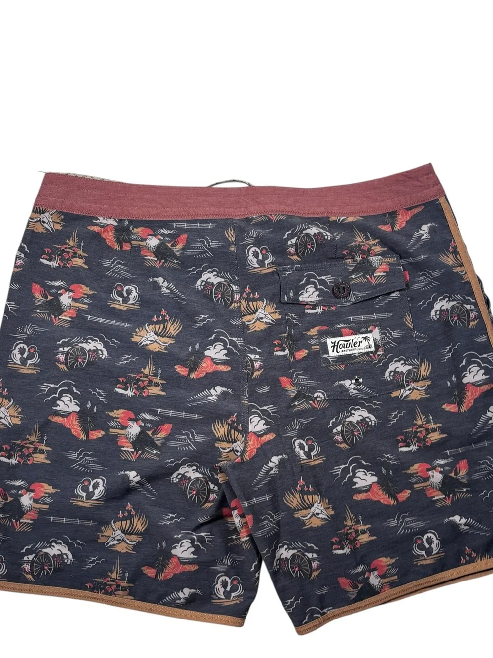 Howler Brothers Bruja Boardshorts Size 38 surfcore athleisure gorpcore skatecore